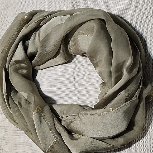 Givenchy silk long scarf - Picture 4 of 5